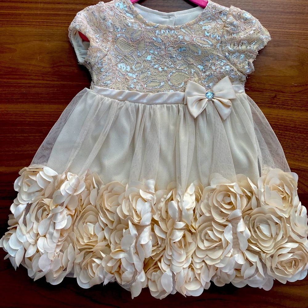 Toddler ruffle party dress
